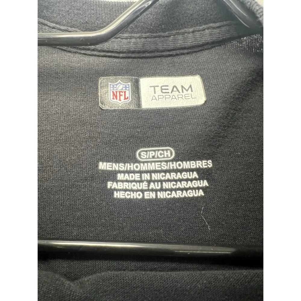NFL Team Apparel New Orleans Saints Men’s Small Black/Gold Short Sleeve Shirt - Picture 7 of 10